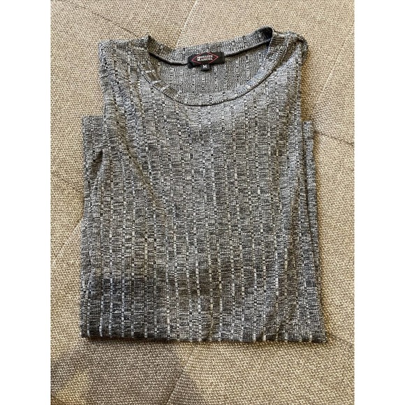 phillipes marcel basic Gray and black t-shirt size m - Picture 1 of 5